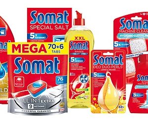 SOMAT přípravky do myčky nádobí
