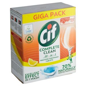 Cif tablety do myčky MAXI All-in-1 Citrus 102 tablet