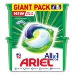 Ariel All in 1 kapsle na praní Mountain Spring - GIANT PACK 80PD