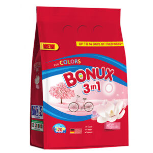 Bonux Color Pure Magnolia prací prášek 20PD 1,5 kg