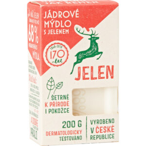 Jádrové mýdlo JELEN 200g