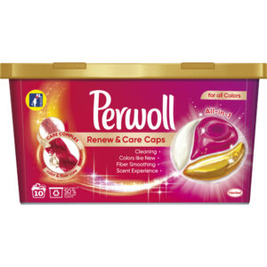 Perwoll Renew & Care Caps Color kapsle na praní 10 PD