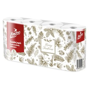 Vánoční toaletní papír LINTEO 3vrs. 8rolí