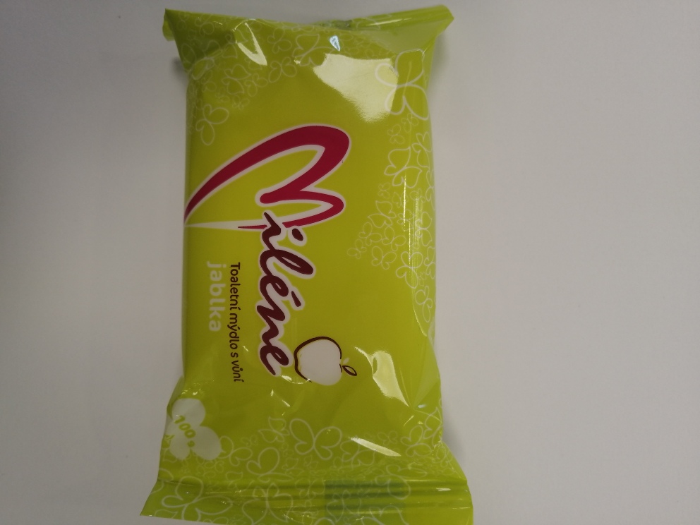 Toaletní mýdlo Miléne s vůní jablka 100g