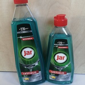 Jar leštidla do myčky 710ml, 360ml 3v1