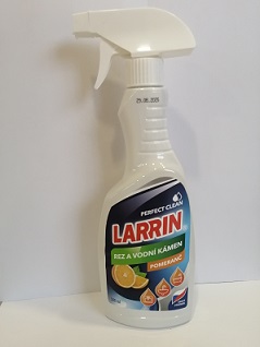 LARRIN rez a vodní kámen rozprašovač 500 ml pomeranč