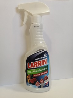 LARRIN rez a vodní kámen rozprašovač 500 ml višeň a mandle