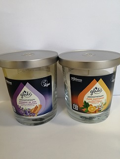 Svíčka Glade aromatherapy 170g